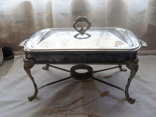 SILVER PLATED WARMER