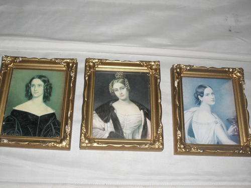 SET OF 3 ANTIQUE FRAMES
