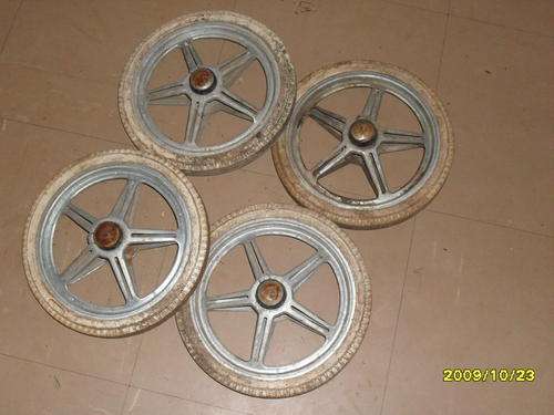 LOVELY OLD PRAM WHEELS