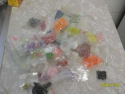 LOT OF BEADS UP ON AUCTION