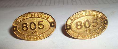 SOUTH AFRICAN RAILWAY  CUFFLINKS (1)