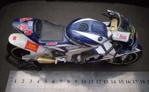 NEWRAY HONDA GRESINI #24 TONY ELIAS 2007 RC212V MOTOGP DIE-CAST MOTORCYCLE 1:12