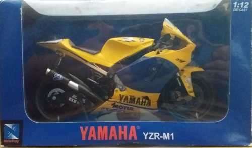 NEWRAY YAMAHA  #46 VALENTINO ROSSI 2006 YZR-M1 MOTOGP DIE-CAST MOTORCYCLE 1:12