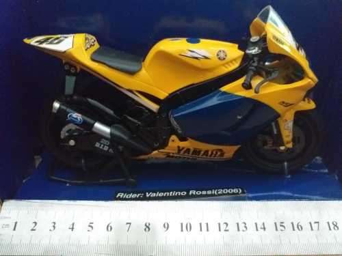 NEWRAY YAMAHA  #46 VALENTINO ROSSI 2006 YZR-M1 MOTOGP DIE-CAST MOTORCYCLE 1:12