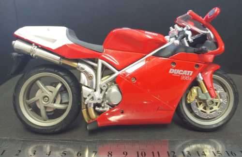 # DUCATI 998 S - DIE CAST MODEL - 1:12 #