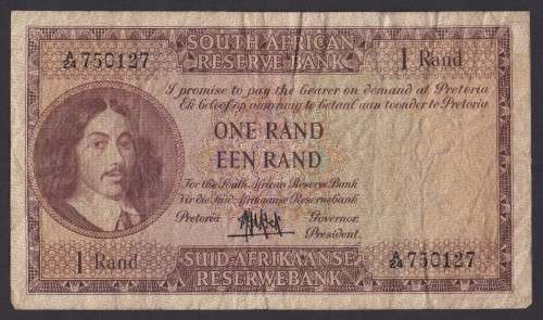 # R1 - M.H. de Kock - A24 - 4th & Only Issue - 1961 #