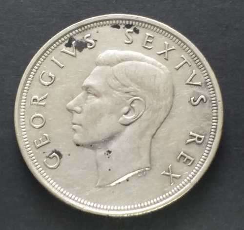 # 5 SHILLINGS - 1949 - 5 SHILLINGS (80% SILVER Content) COIN #