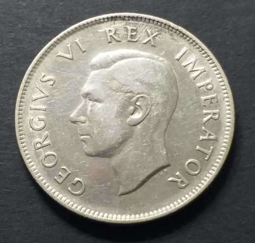 # 2.5 SHILLINGS - 1942 - 2.5 SHILLINGS (80% SILVER Content) COIN #