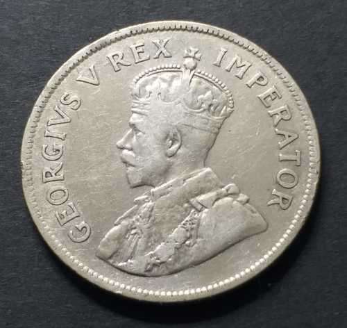 # 2.5 SHILLINGS - 1930 - 2.5 SHILLINGS (80% SILVER Content) COIN #