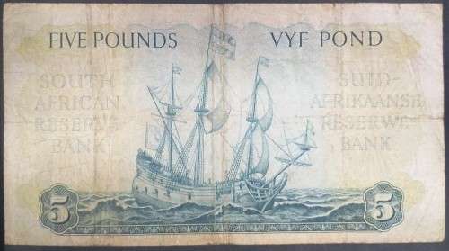 5Pd - M.H. de Kock - C8 - 2nd Issue - 7 April 1949 - Eng/Afr