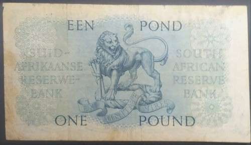 1Pd - M.H. de Kock - B99 - 2nd Issue - 17 Novenber 1951 - Eng/Afr