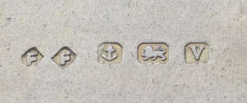 STERLING SILVER - BIRMINGHAM HALLMARKED CIGARETTE CASE - DATED 1945 BY FREDERICK FIELD Ltd - 188.2g