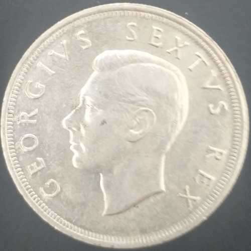 SILVER 50% - 5 Shillings - 1952 (7 x Available)