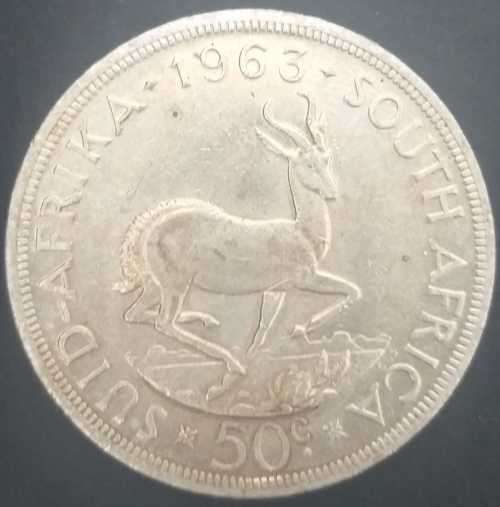 SILVER 50% - 50c - 1963