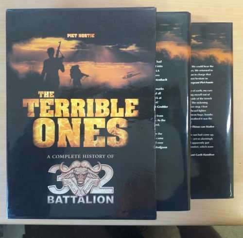 `The Terrible Ones`, A Complete History of The 32 Battalion - Volume 1 and 2 set in SlipCase
