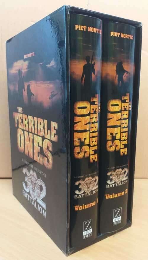 `The Terrible Ones`, A Complete History of The 32 Battalion - Volume 1 and 2 set in SlipCase