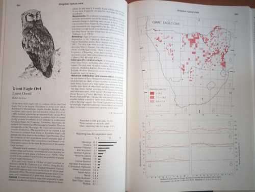 `THE ATLAS OF SOUTHERN AFRICAN BIRDS` - DOUBLE VOLUME, 1997 BY MULTIPLE AUTHORS