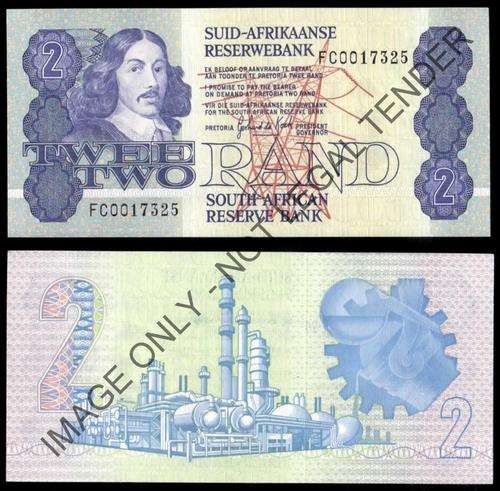 #  GPC de KOCK  - Two Rand (Afr/Eng)  -  1984 - 3rd ISSUE  -  FC  -  Unc  #