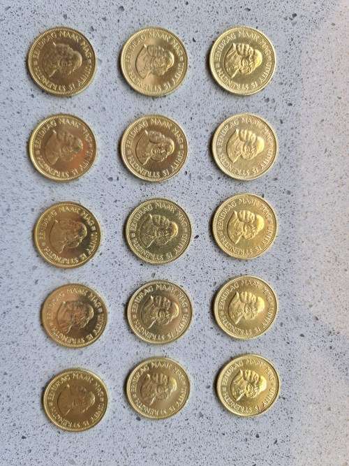 1/2 Cent Eendrag Maak Mag/ Unity is Power