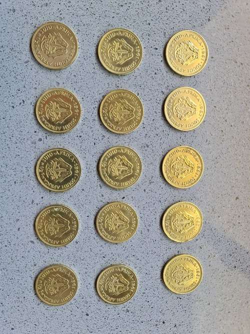 1/2 Cent Eendrag Maak Mag/ Unity is Power