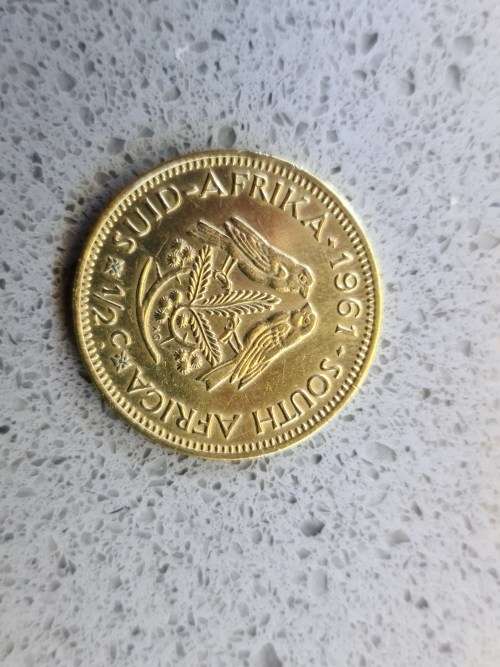 1/2 Cent Eendrag Maak Mag/ Unity is Power