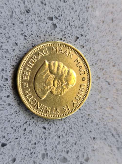 1/2 Cent Eendrag Maak Mag/ Unity is Power