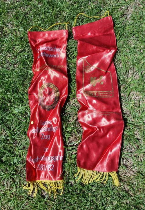 NVA East German Flag Pair