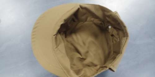 Nutria Brown Flap Cap - Size 60