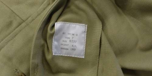SADF/ UDF Khaki Drill uniform