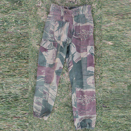 Vintage Rhodesia Camo Combat Trousers