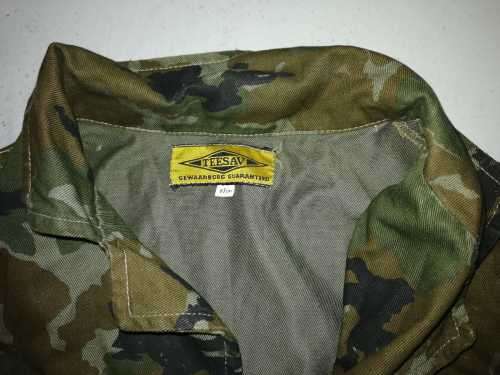 `Hunter Group 2nd Pattern` Camo Pants + Jacket (Pattern used by Hunter Group and 5 SAI Bn)