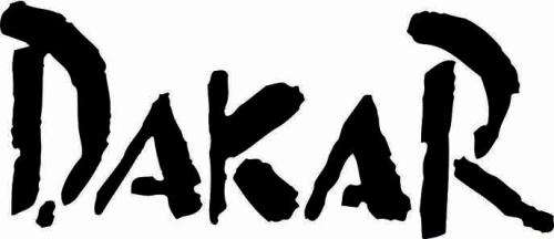 DAKAR Vinyl Car Decal Sticker - set of 2