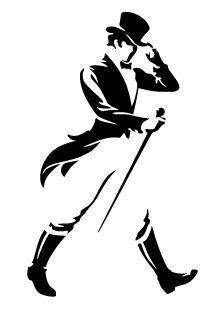 Johnnie  Walker Before Vinyl Sticker