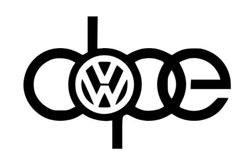 DOPE VW Vinyl Sticker