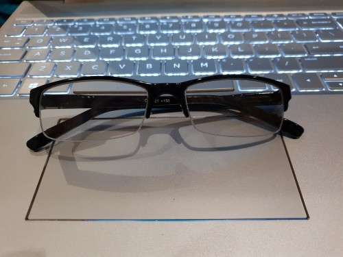 Unisex Reading Glasses with Spring Hinges +1.50