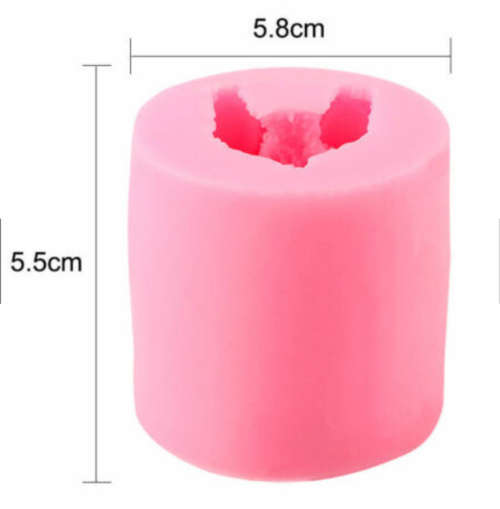 3D Teddy Bear Silicone Mould