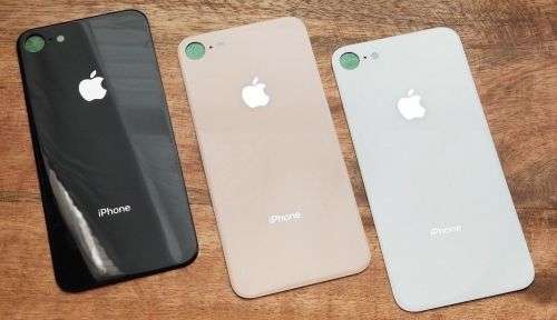 iPhone 8 Back Glass Battery Cover - WHITE