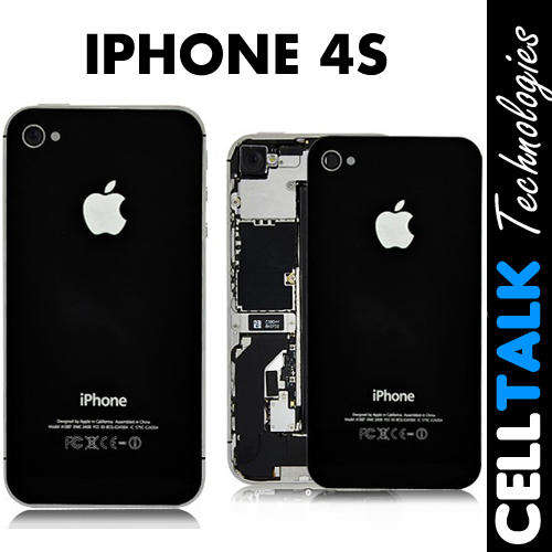 iPhone 4S Replacement Back Cover BLACK