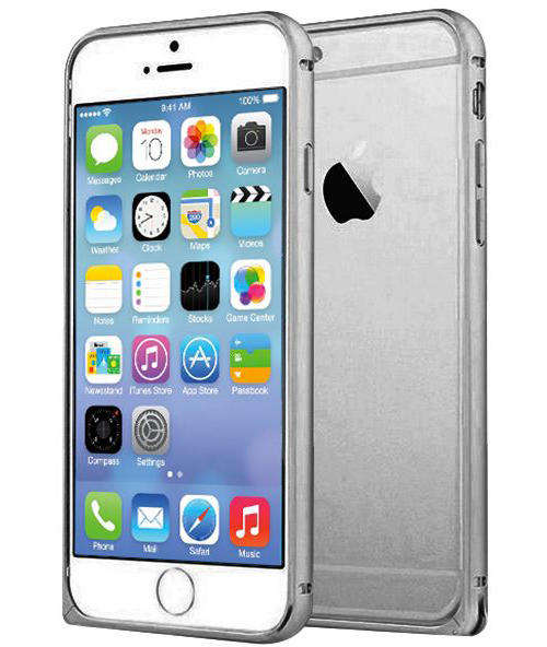 iPhone 6 Plus Aluminum Bumper Cover Bumpers **Grey**