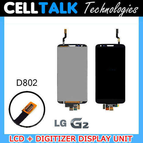 LG G2 LCD + Digitizer Black