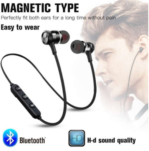 *2019* Bluetooth Earphone Sport Sweatproof Bass Music Headset for Mobile Phones