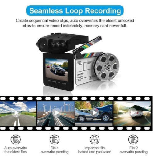 Car HD DVR Dash Camera Video Recorder