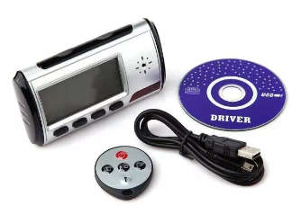 *NEW* Multi function Table Clock Camera