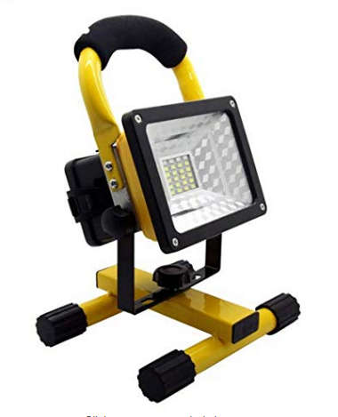 *NEW*Aterproof 30W LED Flood light Portable SpotLights Rechargeable Outdoor LED Work Emergency light