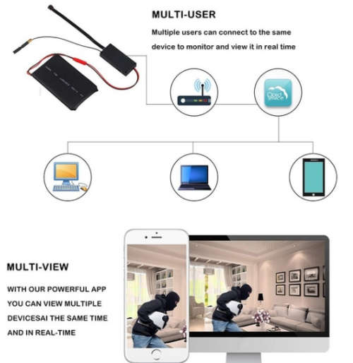 HD 1080P DIY Portable WiFi IP Mini Camera P2P Wireless Micro webcam Camcorder Video Recorder Support