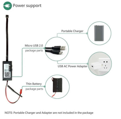HD 1080P DIY Portable WiFi IP Mini Camera P2P Wireless Micro webcam Camcorder Video Recorder Support