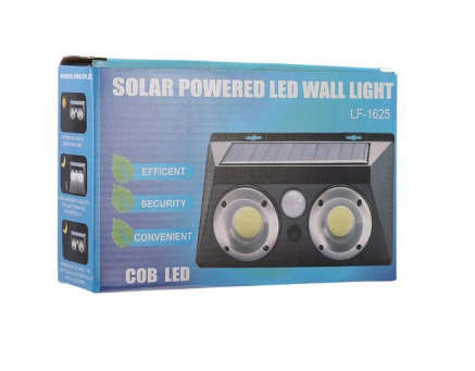 * NEW * Solar Powered COB LED Wall Light LF-1625