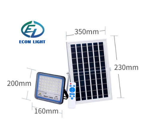 New EL brand Solar Flood light 60W + Security light
