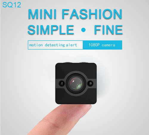 SQ12 HD 1080P Micro Camera with Infrared Night Vision