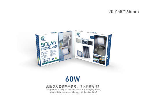Top Quality Solar Flood lights 60W+Security Light